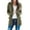 Green, variant on Honeeladyy Women's Open Front Cardigan Sweaters Fashion Button Down Cable Knit Chunky Outwear Coats Green XXXXXL