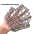 thumbnail image 3 of TOP-MAX 2PCS Cast Iron Scrubbers Metal Circular Mesh Brush Cleaner for Washing Pots And Pans (Square), 3 of 8
