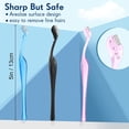 thumbnail image 2 of 6Pcs Eyebrow Razor Mini Eyebrow Razor Trimmer Female Face Shaver Lip Hair Remover with Precision Cover Small Shaver for Women Makeup Face Care Tools(Blue, Pink, Black), 2 of 6