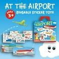 thumbnail image 6 of Peaceable Kingdom Sticker Fun! At the Airport Reusable Sticker Tote, Ages 3 Years and Up, 6 of 6