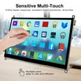 thumbnail image 6 of LESOWN 10 inch Monitor HDMI Small LCD Smooth Responsive Touchscreen IPS 1024x600 10.1 inch Display with Dual Speakers Drive Free, 6 of 9