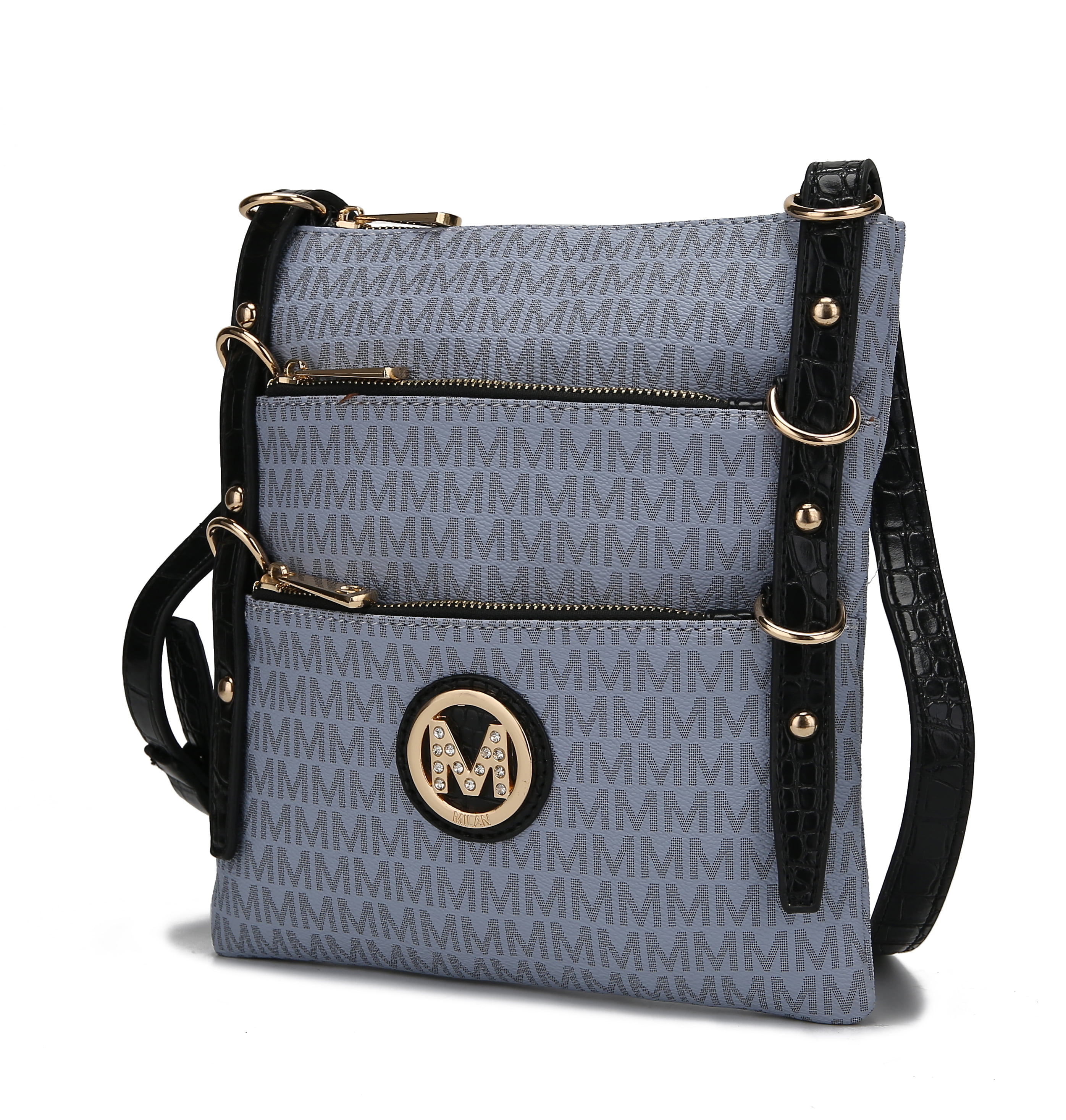 Details about   Women Faux Leather Handbag Medium Multi Pocket Cross Body Bag Shoulder Handbag S 