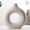 Circle Off-White Large Size, variant on Yideduan round ceramic vase, Instagram-worthy creative and unique entryway decoration, hydroponic, minimalist ornament, best-selling cross-border e-commerce item.