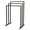 Bronze, variant on Kingston Brass SCC8287 Edenscape 33-3/16 Inch Freestanding Pedestal 3-Tier Towel Rack in Brushed Brass
