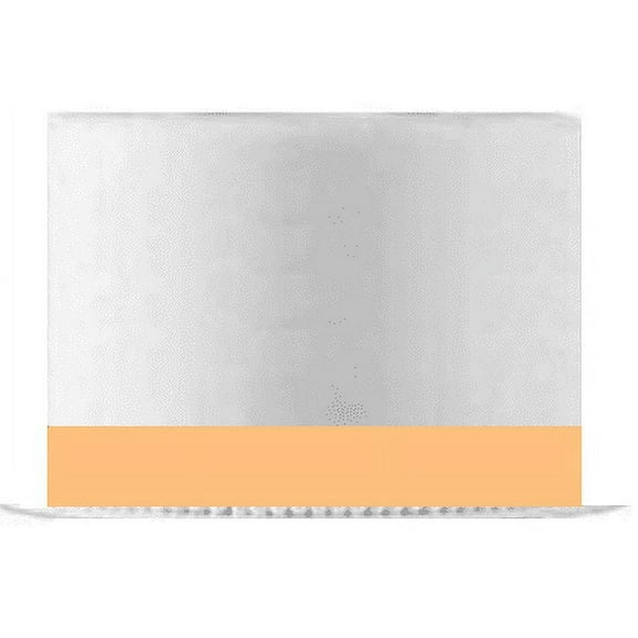 Solid Peach Edible Cake Decoration Ribbon -6 Slim Strips