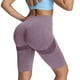 thumbnail image 1 of TaTaai Women's High Waisted Seamless Biker Shorts Butt Lifting Solid Yoga Shorts 5 Inch Inseam Tummy Control Athletic Gym Workout Fitness Gift, 1 of 8