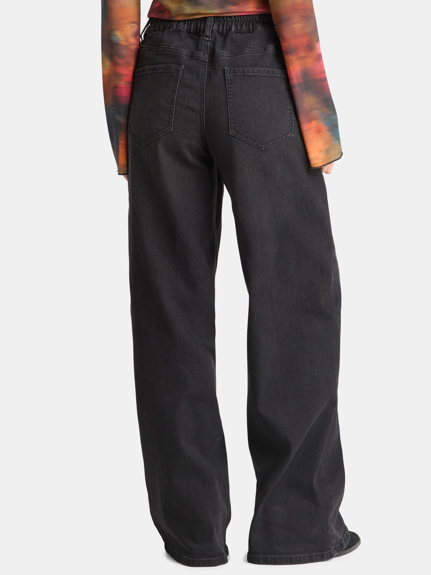 Madden NYC Women's Wide Leg Jeans, 32” Inseam, Sizes XXS-XXL