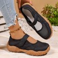 thumbnail image 5 of Pandaie Sneakers for Women Comfortable Business Casual Tennis Shoes Lightweight Slip on Footwear Women's Fashion Retro Sneakers (Black,6.5), 5 of 7