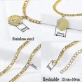 thumbnail image 4 of Initial Ankle Bracelets for Women Silver Anklet Gold Letter Anklet with Initials Gold Anklets for Women Initial Anklet Silver Anklets for Women Initia, 4 of 4