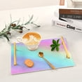 thumbnail image 6 of Iauyy Modern Square Bathroom Tray with Handles - Acrylic & Aluminum Alloy Vanity Countertop Organizer ，Light Background, 6 of 7