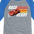 thumbnail image 3 of Cars - Race Ready - Toddler & Youth Raglan Graphic T-Shirt, 3 of 4