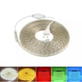 thumbnail image 1 of Tira de luz LED 5050, parche de 220 V, tira de luz de alta presión, luz de techo para sala de estar, tira de luz suave impermeable para exteriores, tira de luz de color, 1 of 5