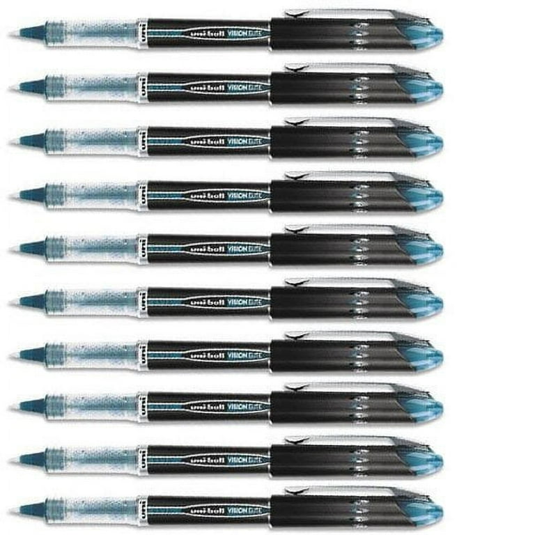 uni-ball - Vision Elite Roller Ball Stick Water-Proof Pen, Blue/Black Ink, Bold, Sold as 1 EA uni-ball - Vision Elite Roller Ball Stick Water-Proof Pen, Blue/Black Ink, Bold, Sold as 1 EA