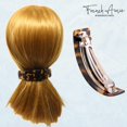 thumbnail image 5 of French Amie Curved Tokyo Large 3 Pasador de pelo automático de celuloide hecho a mano (Tokio), 5 of 5