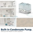 thumbnail image 4 of ALORAIR LGR Compact Dehumidifier auto Shut Off with Built-in Pump, cETL Listed, 5 Years Warranty, up to 180 PPD (Saturation) Water Removal Per Day, Blue, 4 of 7