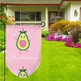thumbnail image 3 of Wukai Cute Avocado Print Garden Flag 12.5x18 Inch Double Sided Sun-resistant Rain-resistant, Wrinkle-resistant Colorfast(Only Flag), 3 of 7