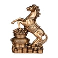 thumbnail image 2 of Estatua de animal con figura de caballo, escultura de resina moderna, estatua de Feng Shui para Bronce, 2 of 9