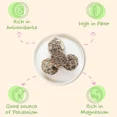 thumbnail image 3 of 100% RAW Apricot, Cacao Nibs & Hazelnut Balls - Have A Ball (9 Balls) - Whole Food Energy Snacks | NO Added Sugars or Preservatives | NON-GMO, VEGAN, GF & Kosher, 3 of 6