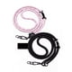 thumbnail image 1 of 2pzs Colgantes Y Correas Celular Cuerpo Moda Ajustable 10mm negro-rosa, 1 of 5