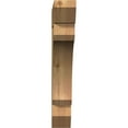 thumbnail image 2 of Ekena Millwork 3 1/2"W x 22"D x 22"H Legacy Slat Smooth Bracket, Western Red Cedar, 2 of 4