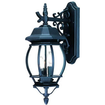 

5152BK Three Light Outdoor Wall Mount Black