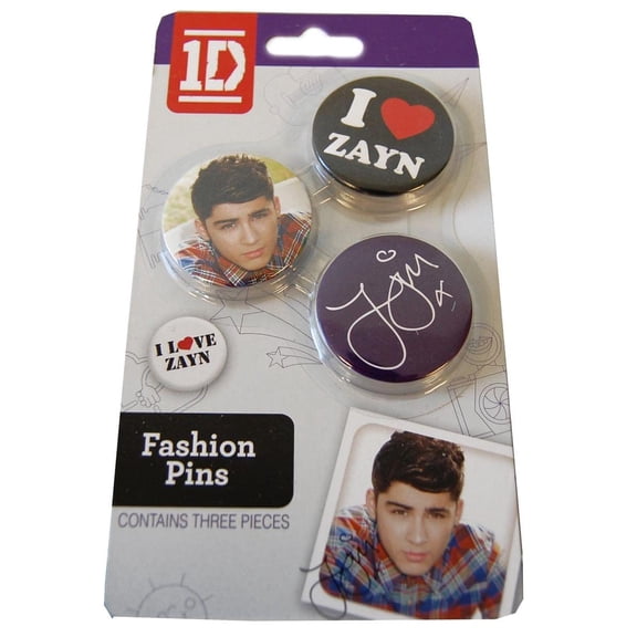 1D One Direction Fashion Pins Zayn