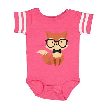 

Inktastic Cute Hipster Fox Gift Baby Boy or Baby Girl Bodysuit