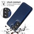 thumbnail image 3 of FIEWESEY for Samsung Galaxy S22 Plus Wallet Case with Card Holder, PU Leather Kickstand Card Slots Case, Double Magnetic Clasp Durable Shockproof Cover for Samsung Galaxy S22 Plus(Blue), 3 of 9