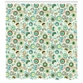 thumbnail image 3 of Ambesonne Floral Shower Curtain, Pastel Nature, 69"Wx84"L, Mint Green Sky Blue, 3 of 3