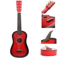 thumbnail image 2 of 23'' Acoustic Guitar 6 St Beginners Practice Red, 2 of 5