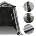 thumbnail image 3 of 6x8 Ft Portable Storage Shed Shelter Garage Carport Canopy Outdoor Motorcycle, 3 of 9