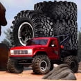 thumbnail image 2 of 4 Piezas de Llantas de Metal de 136 mm y 2,2 Pulgadas con Bloqueo de Talón para Coche RC Crawler para Axial SCX10 Wraith RR10 Capra para TRX4 B 1/8 1/10, 2 of 5