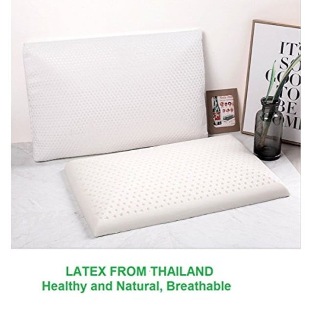 slim latex pillow
