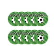 thumbnail image 2 of Kit de artículos para fiesta de fútbol | Vajilla desechable para el día del partido | Platos, vasos, servilletas, mantel y cubiertos de papel | Platos de 25 cm y 23 cm, 2 of 6