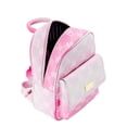 thumbnail image 4 of Luv Betsey by Betsey Johnson Women's Adult Backpack with Front Pocket Pink and White, 4 of 5