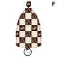 thumbnail image 1 of Ruifaya Creative Pull Out Key Sleeve,Cute Waterproof Key Caps,Universal Car Key Keychain Holder,Large Capacity PU Leather Car Key Case Z9P6, 1 of 9