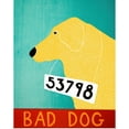 thumbnail image 1 of Great BIG Canvas | Rolled Stephen Huneck Poster Print entitled Bad Dog Yellow, 1 of 4