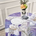 thumbnail image 6 of YAZAOO Round Tablecloth Easter Cross Printing Pattern Tableclothes, 6 of 8