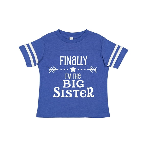 Inktastic Finally I'm the Big Sister Girls Toddler T-Shirt