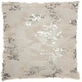 thumbnail image 1 of HomeRoots 386437 Sequined Beige Accent Throw Pillow, 1 of 1