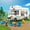 218PCS 3Minifigures, variant on Compatible City Series Building Blocks Downtown Streetcar Station Assembly Model Vehicle Boys High Difficulty Toys Gifts 60423