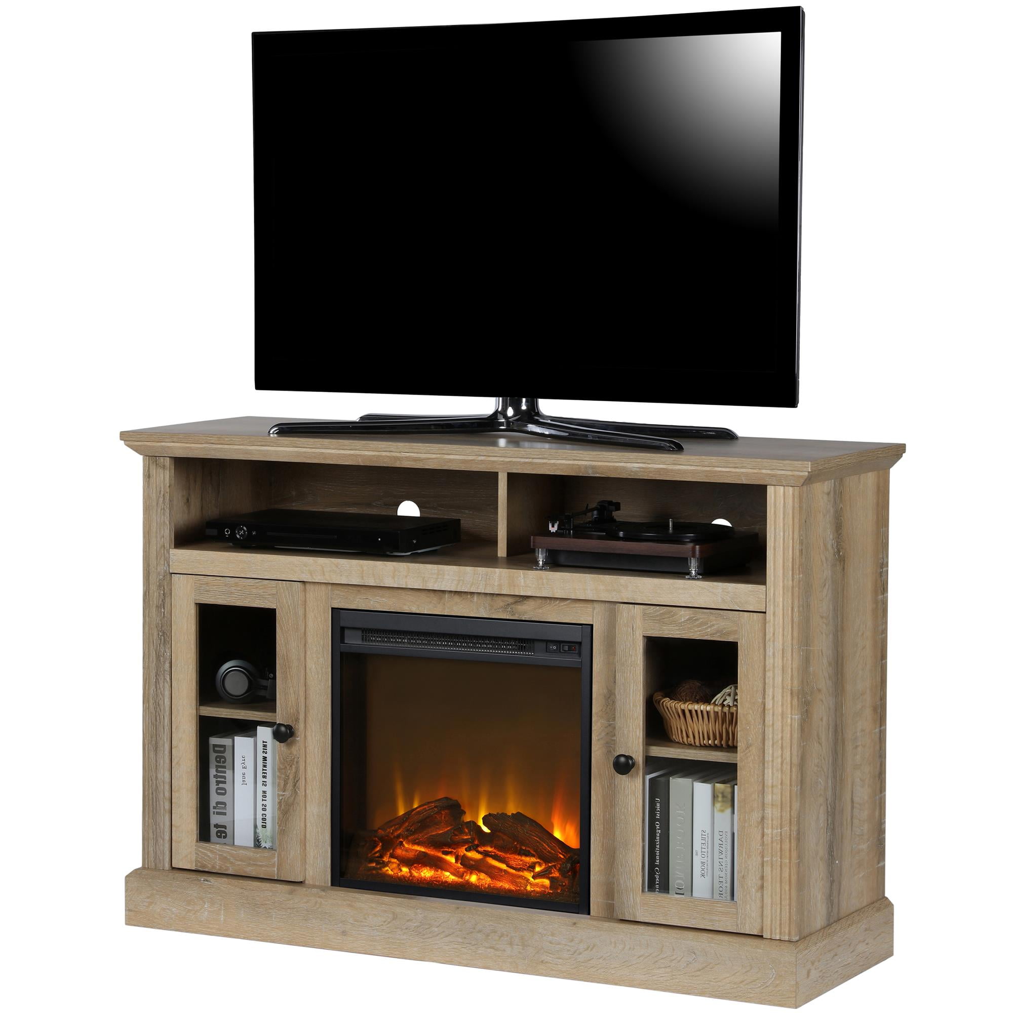 Ameriwood Home Chicago Fireplace TV Console for TVs up to 55