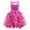 Hot Pink, variant on newwalpole Tutu Dress for Girls Sparkly Sequin Tulle Princess Birthday Party Prom Outfit Toddler Girls Sneaker Ball Gown Dress Rose Gold for Size 4-6 Years