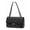 Black, variant on Genuine Leather Women's Shoulder Bag Large Full-Grain Cowhide Flap Purse