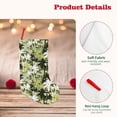 thumbnail image 4 of Lsque 18 Inches Hawaii Palms Pattern Christmas Stockings Hanging Ornaments,Knitted Xmas Fireplace Hanging Stocking,Holiday Decoration, 4 of 8