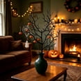 thumbnail image 5 of Artificial Black Twig Branches Picks,Halloween Dead Branch Decor for Vase Arrangement,Fake Dry Stems for Wreath Making and Table Centerpiece,Eerie Scene Decoration, 5 of 8
