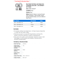 thumbnail image 2 of Rear Brake Pad Rotor and Caliper Set - Compatible with 2009 - 2010 INFINITI G37 Sedan, 2 of 2