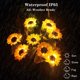 thumbnail image 4 of Luces solares de girasol para pasillo, luces decorativas para jardín, terraza, césped, patio, porche, pasarela (paquete de 2) Adepaton Lamparas de Patio, 4 of 5