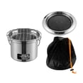 thumbnail image 2 of Parrilla de barbacoa redonda DYNWAVEMX acero inoxidable 13 cm, 2 of 8