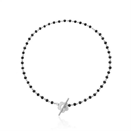 

French Romantic Style Flowers Necklaces Simple Pendant For Women Girls Beads Necklace Chocker Collar For Girl Gold